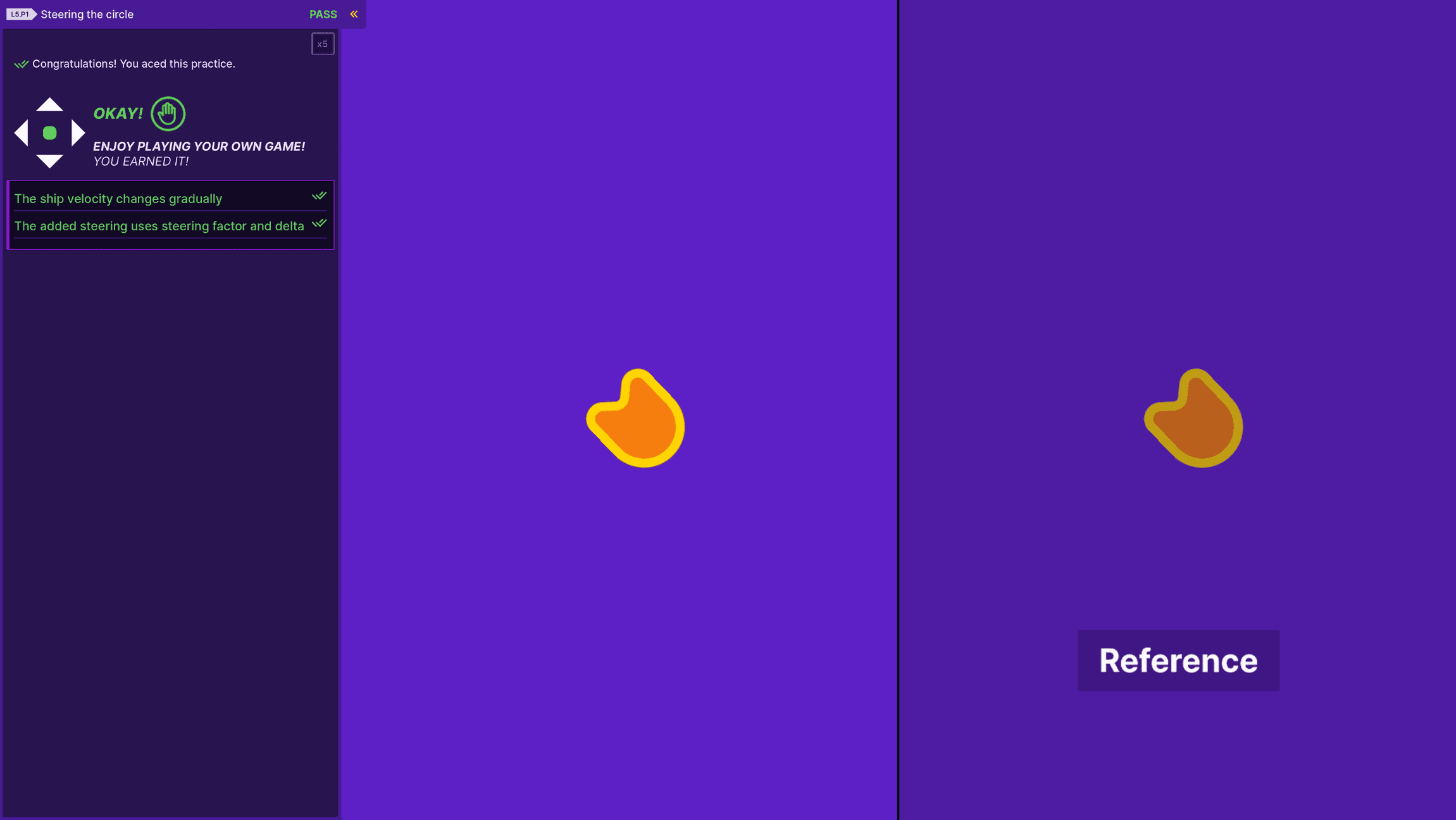 Practice example